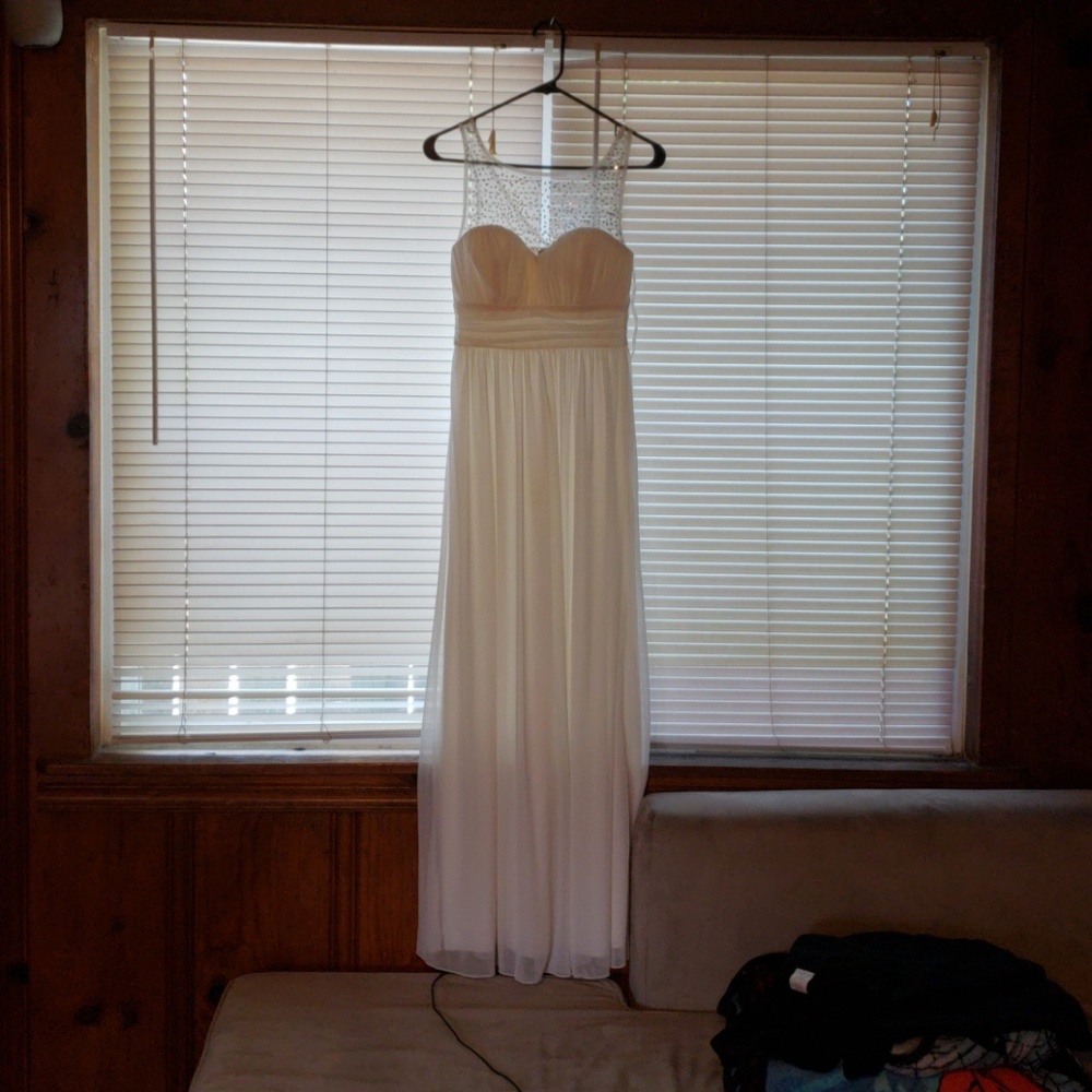 White dress